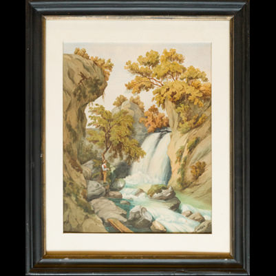 Nr. 67 Fernand Morel - Am Wasserfall